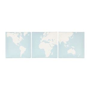IKEA World Map Canvas Set